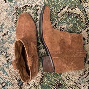 Lucky Brand suede bootie